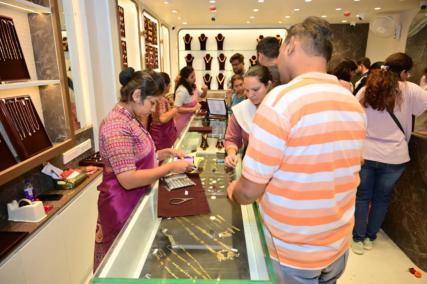 Bafna Jewellers Charholi Display